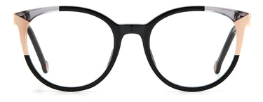 Designer Women Carolina Herrera Eyeglasses: CH 0056 - Black Nude- SpecSMART Eye Clinic (Front View)